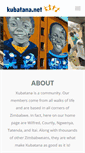 Mobile Screenshot of kubatana.net