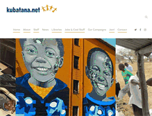 Tablet Screenshot of kubatana.net